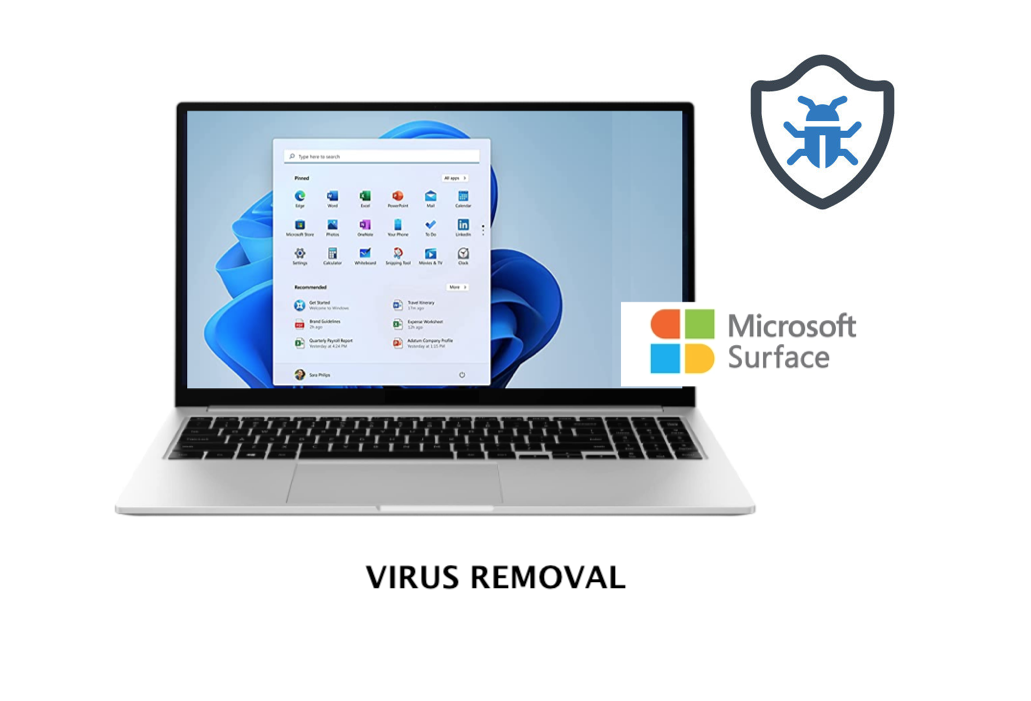 dallas-tx-microsoft-surface-laptop-virus-removal-tech-repair-service