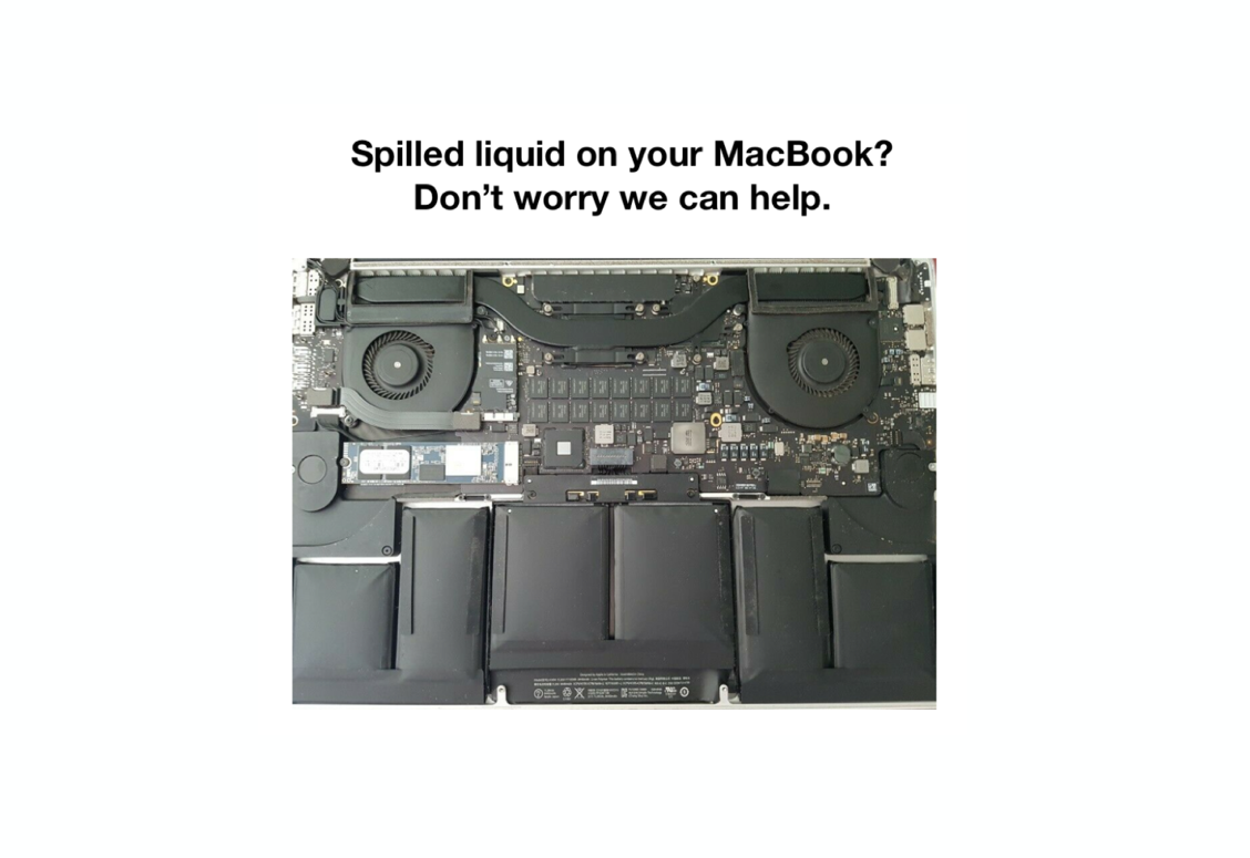 dallas-tx-spilled-water-liquid-damage-laptop-repair